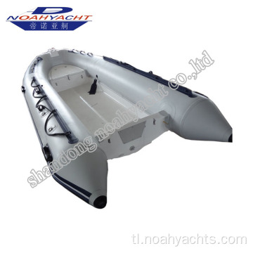 Semi rigid fiberglass rib hypalon boat